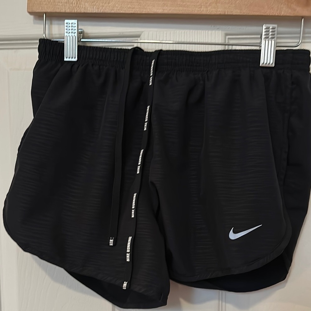 Nike Black Athletic Running Shorts DriFit